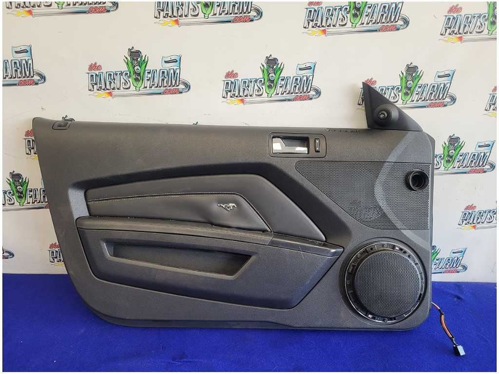 2011 - 2014 Ford Mustang GT Pair Door Panels Front Shaker Coupe Black *Read* 2714 - The Parts Farm
