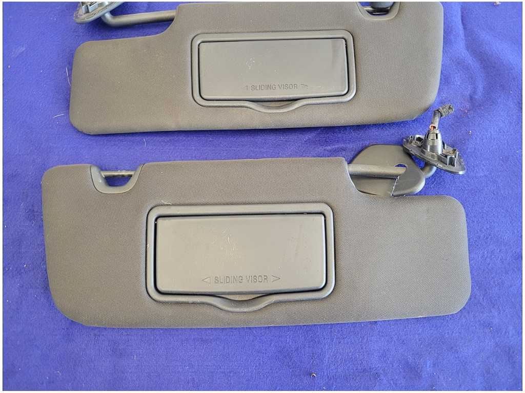 2011 - 2014 Ford Mustang GT Pair Front Sun Visors Shade Mirror Coupe 2721 - The Parts Farm