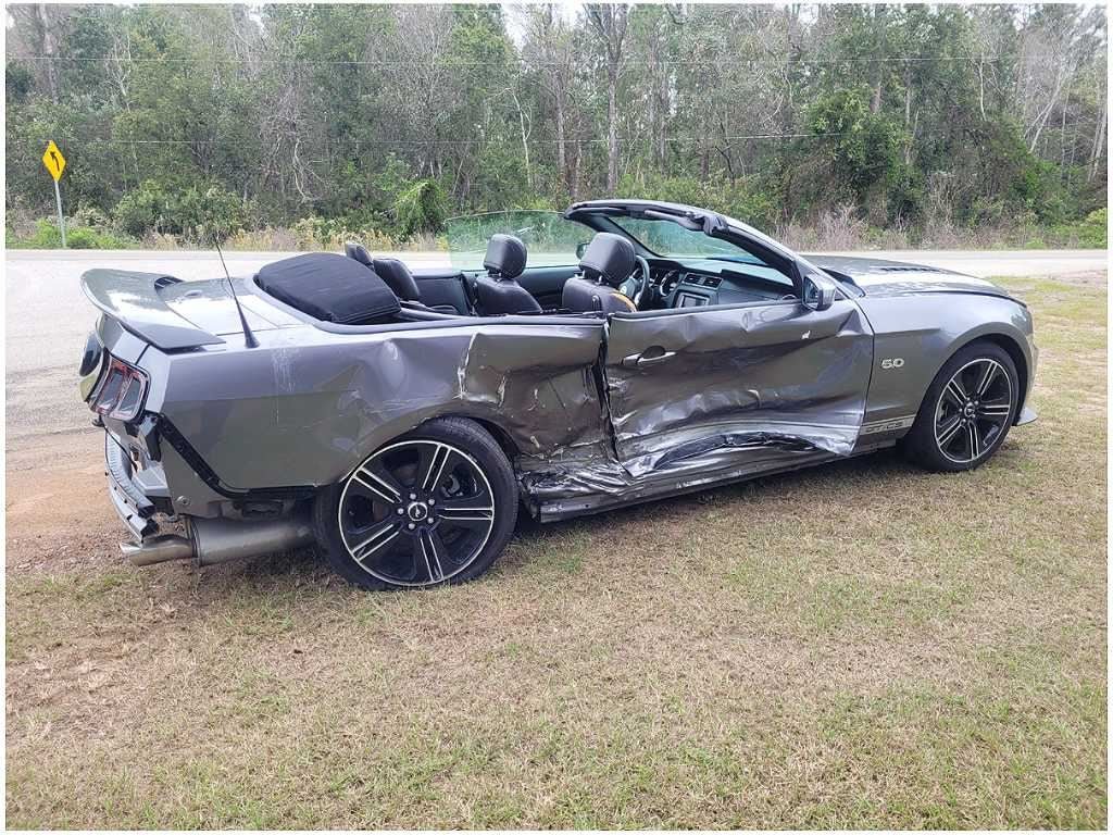 2011 - 2014 Ford Mustang GT Passenger Fuse Panel Cover Trim Dash 2785 - The Parts Farm