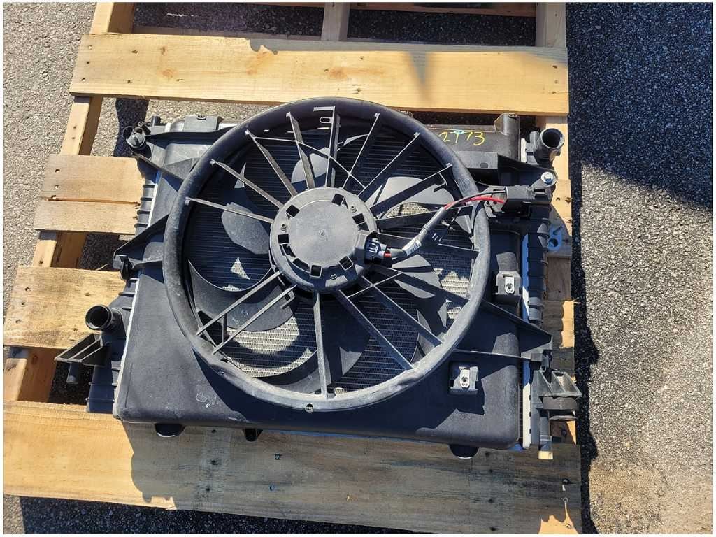 2011 - 2014 Ford Mustang GT Radiator Fan Condenser Engine Cooling Manual M/T 2773 - The Parts Farm