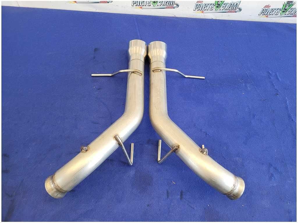 2011 - 2014 Ford Mustang GT S197 5.0L Pair Rear Exhaust Pipes Tips - The Parts Farm