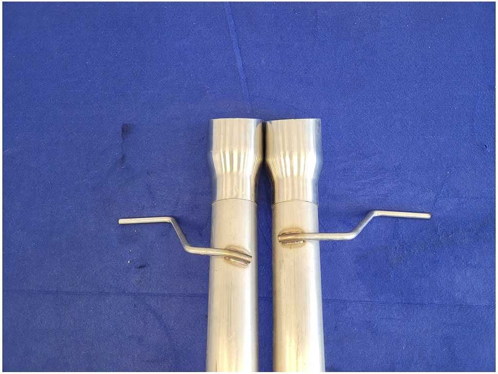 2011 - 2014 Ford Mustang GT S197 5.0L Pair Rear Exhaust Pipes Tips - The Parts Farm