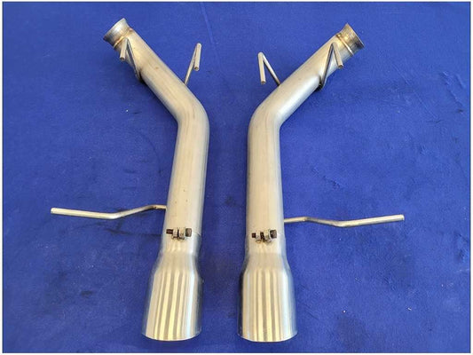 2011-2014 Ford Mustang GT S197 5.0L Pair Rear Exhaust Pipes Tips
