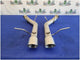 2011 - 2014 Ford Mustang GT S197 5.0L Pair Rear Exhaust Pipes Tips - The Parts Farm