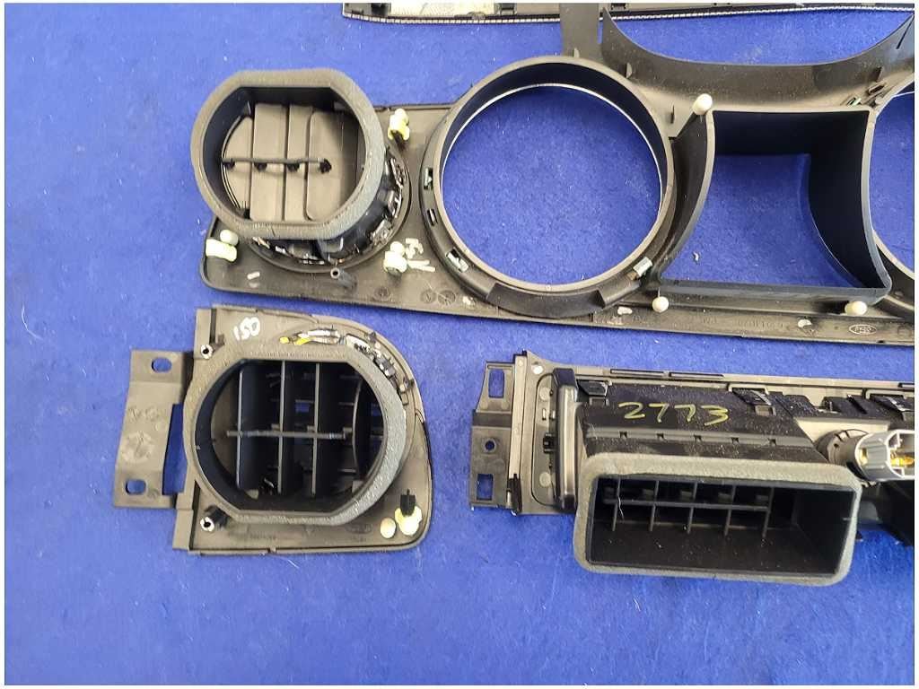 2011 - 2014 Ford Mustang GT S197 Dash Trim Kit Vent Molding Front 2773 - The Parts Farm