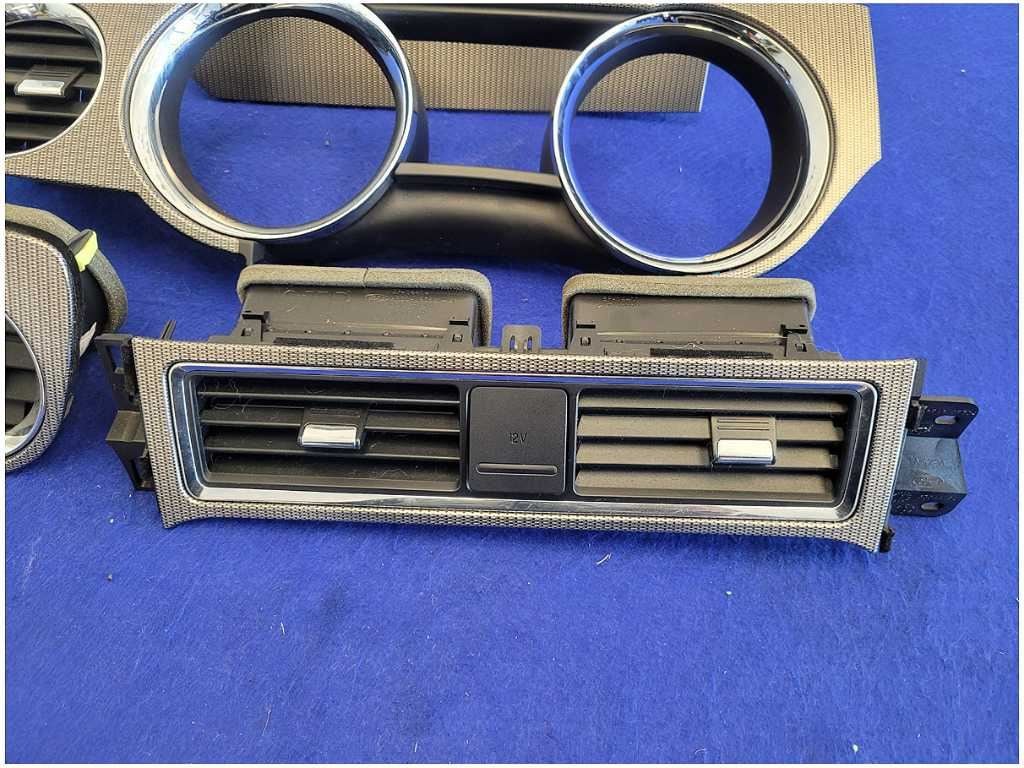 2011 - 2014 Ford Mustang GT S197 Dash Trim Kit Vent Molding Front 2773 - The Parts Farm