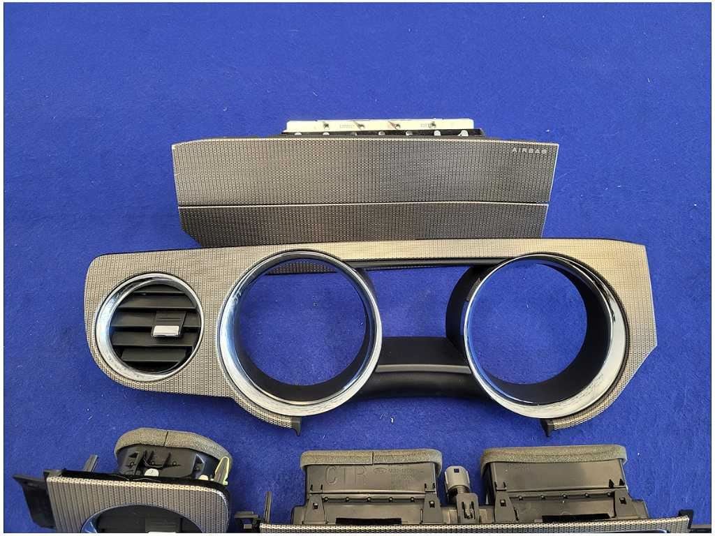 2011 - 2014 Ford Mustang GT S197 Dash Trim Kit Vent Molding Front 2773 - The Parts Farm