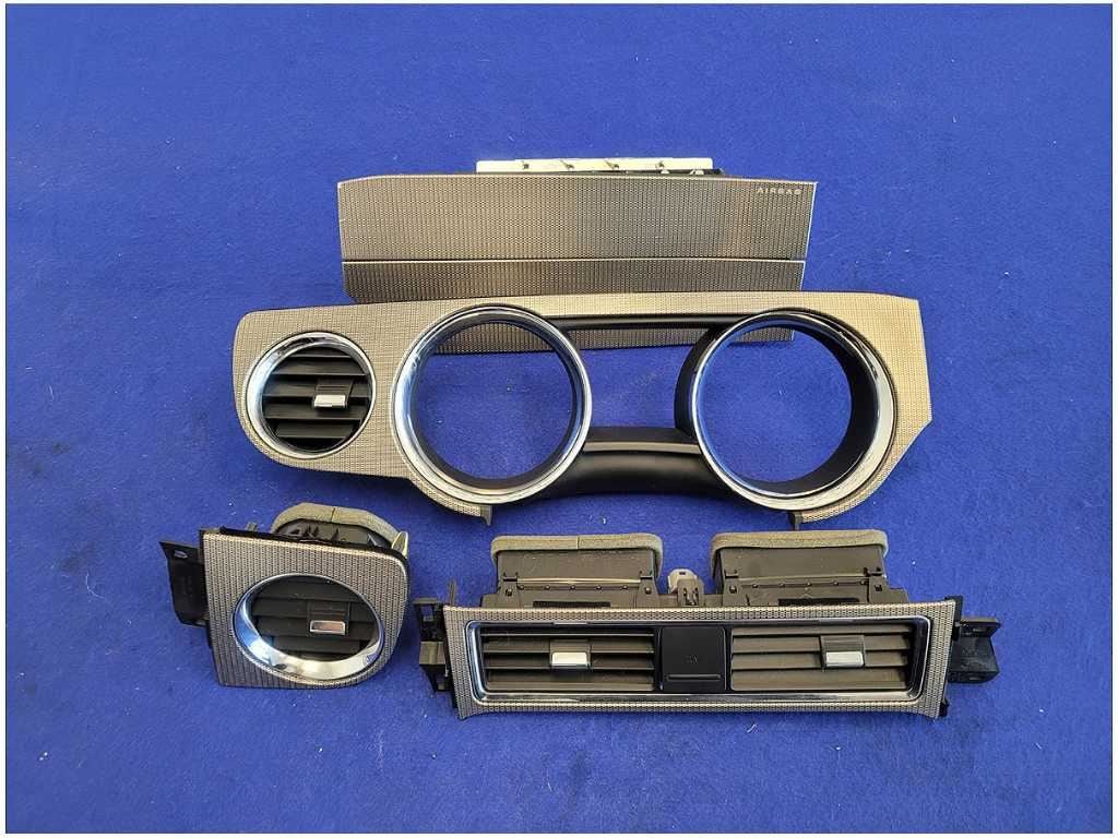 2011 - 2014 Ford Mustang GT S197 Dash Trim Kit Vent Molding Front 2773 - The Parts Farm