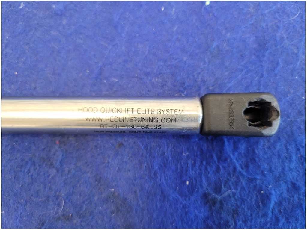 2011 - 2014 Ford Mustang GT S197 Pair Redline Hood Struts Hinges 2785 - The Parts Farm