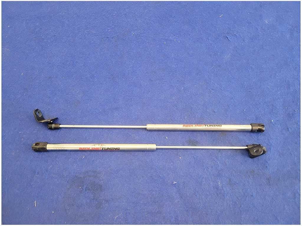 2011 - 2014 Ford Mustang GT S197 Pair Redline Hood Struts Hinges 2785 - The Parts Farm