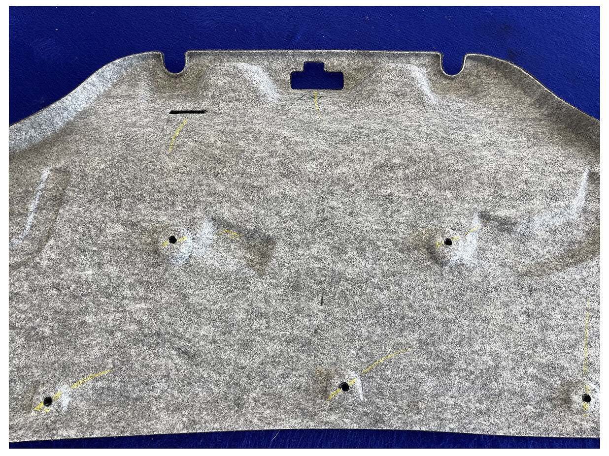 2011 - 2014 Ford Mustang Interior Trunk Decklid Top Upper Carpet Trim Cover OEM - The Parts Farm