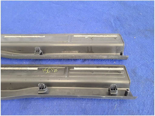 2011-2014 Mustang Boss 302 Pair Door Sill Plates Scuff Powered By Ford 2830