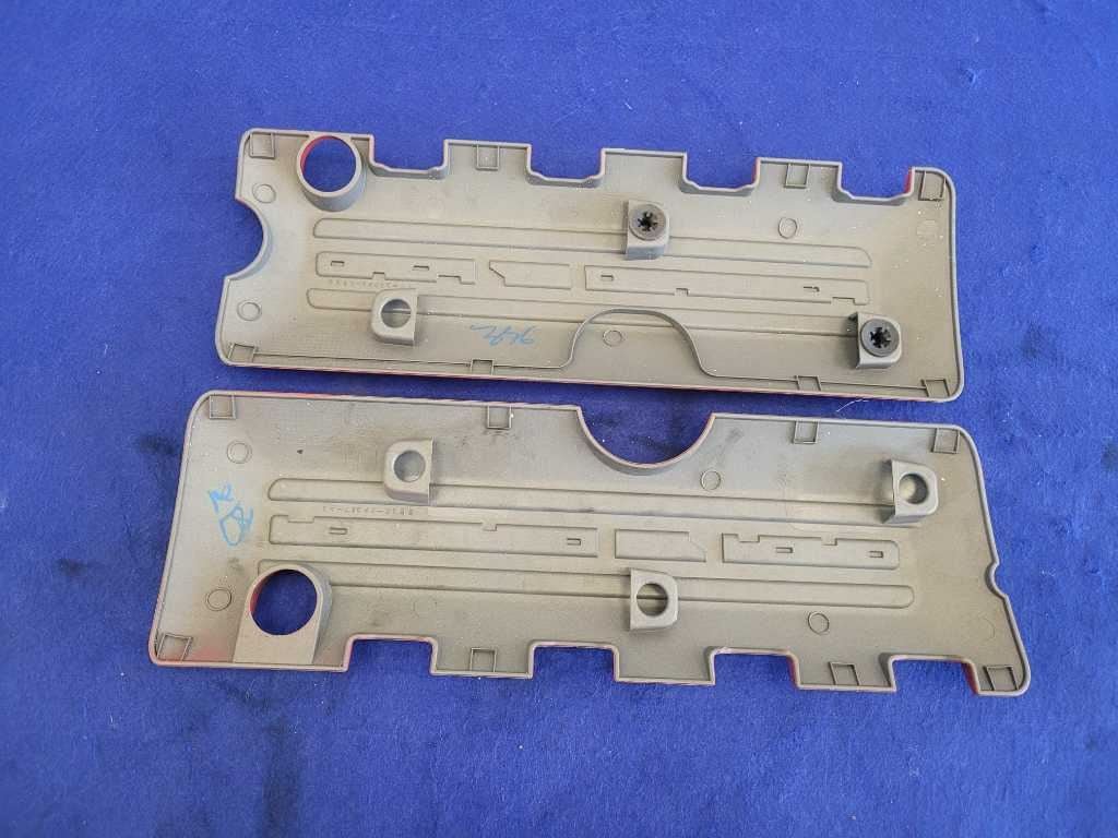 2011 - 2014 Mustang GT 5.0L Pair Coil Pack Covers RH LH Powered By Ford Panels - The Parts Farm