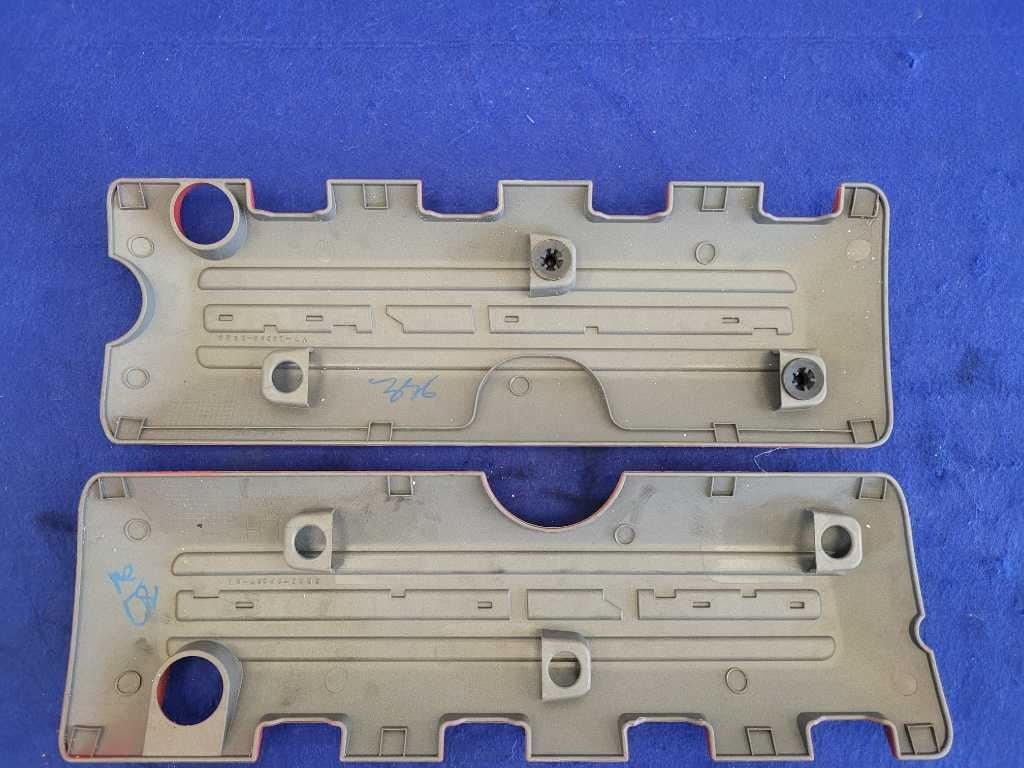 2011 - 2014 Mustang GT 5.0L Pair Coil Pack Covers RH LH Powered By Ford Panels - The Parts Farm