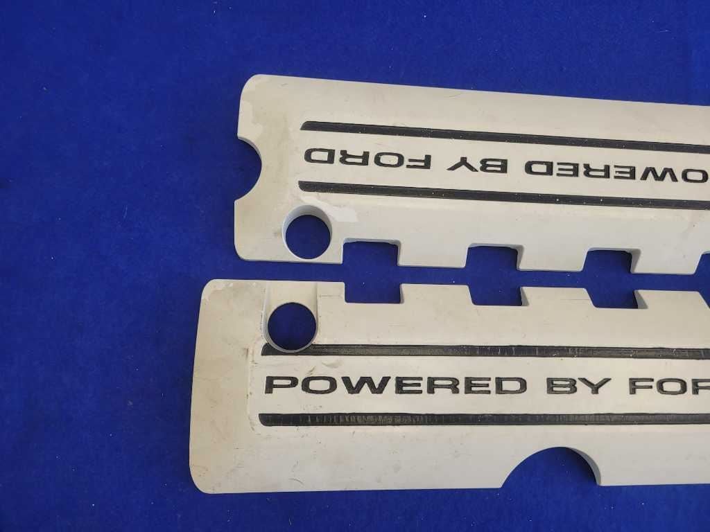 2011 - 2014 Mustang GT 5.0L Pair Coil Pack Covers RH LH Powered By Ford Panels - The Parts Farm