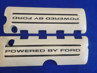 2011 - 2014 Mustang GT 5.0L Pair Coil Pack Covers RH LH Powered By Ford Panels - The Parts Farm