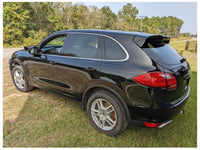 2011 - 2014 Porsche Cayenne 3.0L Diesel Driver Rear Door Panel Black 2465 - The Parts Farm
