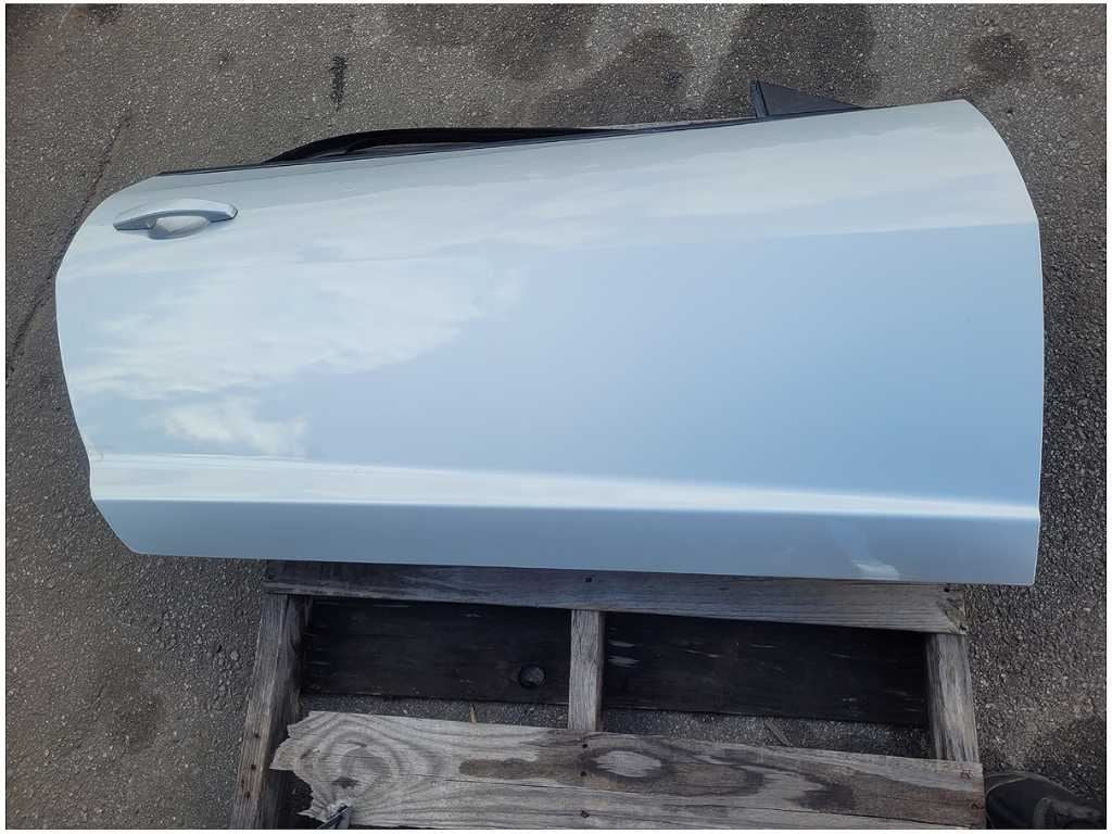 2011 - 2015 Chevy Camaro Convertible Passenger Front Door Shell Paint Silver 2835 - The Parts Farm