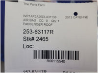 2011 - 2018 Porsche Cayenne S GTS Turbo Roof Passenger Air Bag Curtain 2465 - The Parts Farm