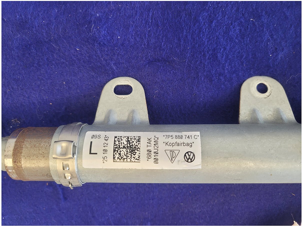 2011 - 2018 Porsche Cayenne S GTS Turbo Upper Passenger Roof Curtain Air Bag 2465 - The Parts Farm