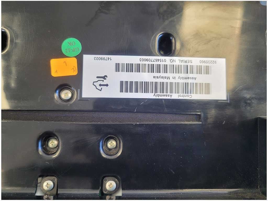 2011 Chevrolet Camaro SS 6.2L Audio AM FM Info Screen Receiver Heated 2764 - The Parts Farm