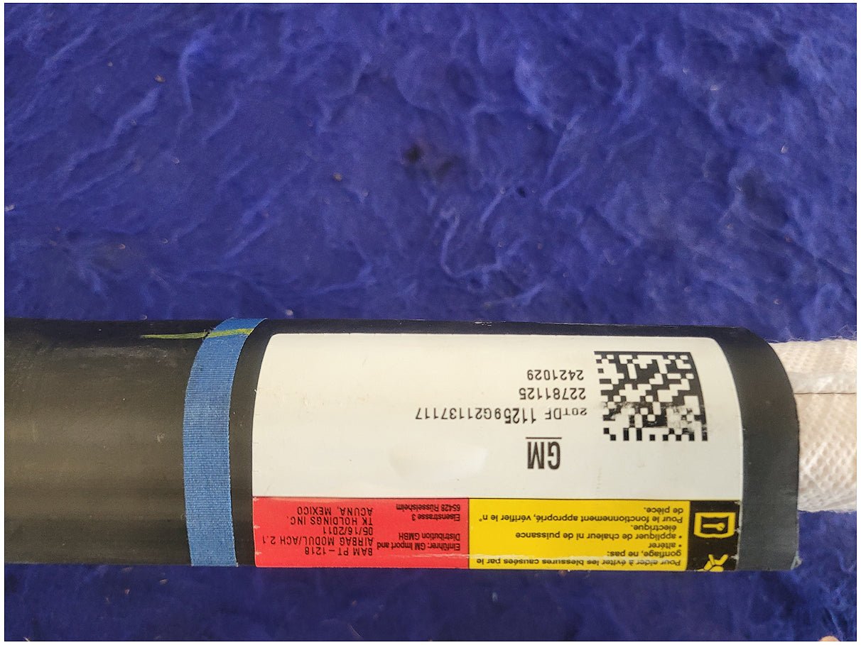 2011 Chevrolet Camaro SS Coupe Driver Air Bag Steering Wheel Dash Front 2722 - The Parts Farm