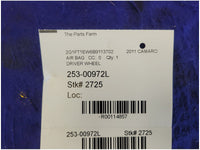 2011 Chevrolet Camaro SS Coupe Driver Air Bag Steering Wheel Dash Front 2725 - The Parts Farm
