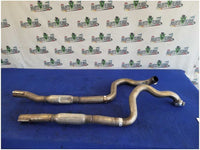 2012-2013 Ford Mustang Boss 302 5.0L Pair Over Axle Pipes Exhaust Pipe 2902 - The Parts Farm