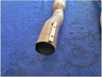 2012-2013 Ford Mustang Boss 302 5.0L Pair Over Axle Pipes Exhaust Pipe 2902 - The Parts Farm