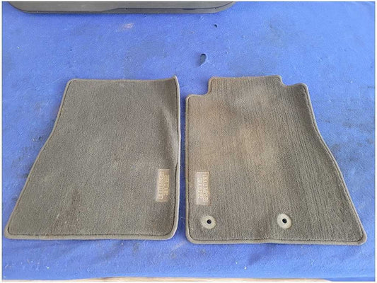 2012 - 2013 Ford Mustang Boss 302 Pair Front Floor Mats Carpet Liner *Worn* 2830 - The Parts Farm