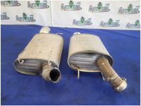 2012 - 2013 Ford Mustang Boss 302 Pair Mufflers Exhaust Tips *Dents* 2830 - The Parts Farm