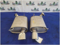 2012 - 2013 Ford Mustang Boss 302 Pair Mufflers Exhaust Tips *Dents* 2830 - The Parts Farm
