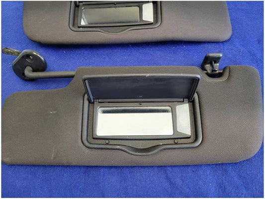 2012-2014 Ford Mustang GT Convertible Pair Sun Visors Shade Homelink 2879