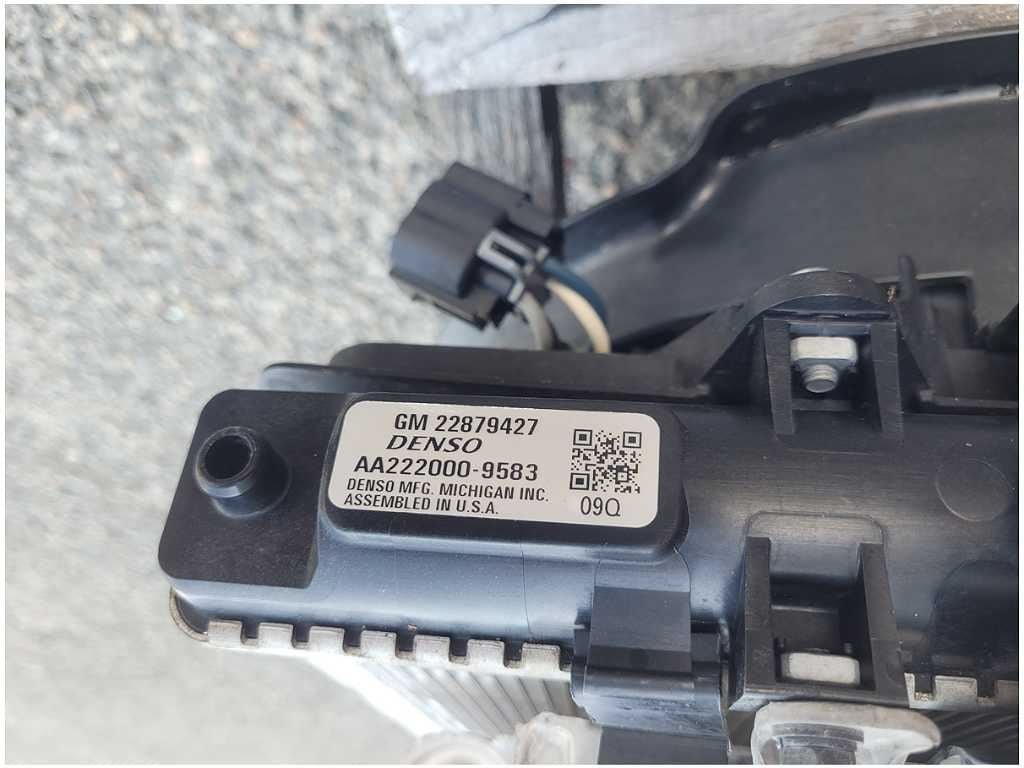 2012-2015 Chevrolet Camaro ZL1 6.2L Radiator Fan Condenser Auto Trans 2914 - The Parts Farm
