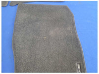 2012 - 2017 Porsche 911 Turbo Floor Mats Carpet Cover Front Back Black - The Parts Farm