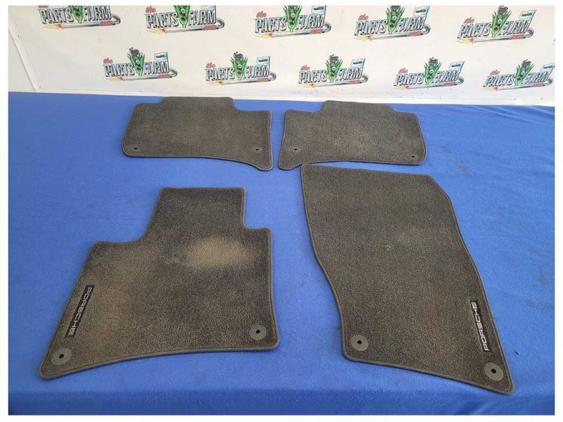 2012 - 2017 Porsche 911 Turbo Floor Mats Carpet Cover Front Back Black - The Parts Farm