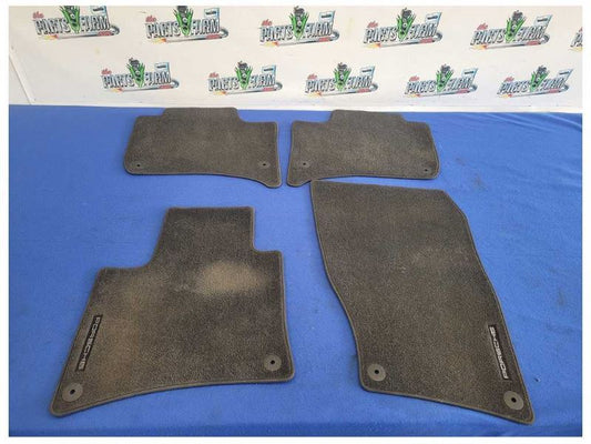 2012 - 2017 Porsche 911 Turbo Floor Mats Carpet Cover Front Back Black - The Parts Farm