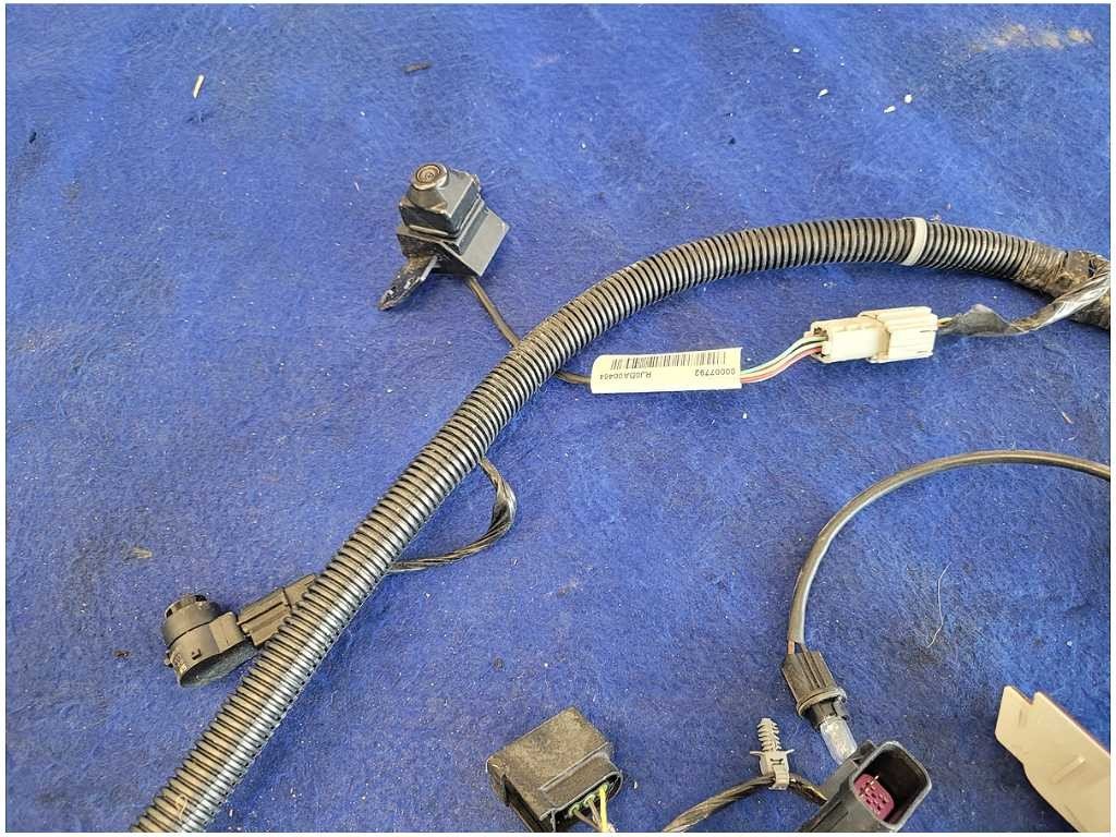 2012 Chevrolet Camaro SS Coupe Rear Bumper Harness Park Assist Plug Wire 2865 - The Parts Farm