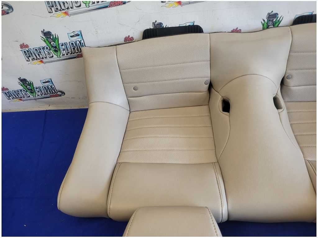 2013 - 2014 Ford Mustang GT Convertible Set Leather Bucket Seats Power Stone 2879 - The Parts Farm