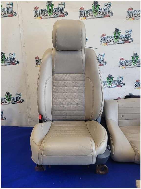 2013 - 2014 Ford Mustang GT Convertible Set Leather Bucket Seats Power Stone 2879 - The Parts Farm