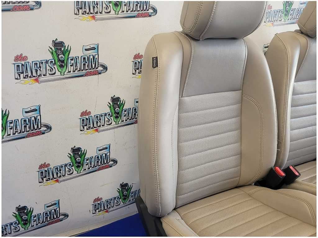 2013 - 2014 Ford Mustang GT Convertible Set Leather Bucket Seats Power Stone 2879 - The Parts Farm