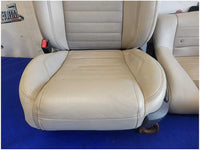 2013 - 2014 Ford Mustang GT Convertible Set Leather Bucket Seats Power Stone 2879 - The Parts Farm