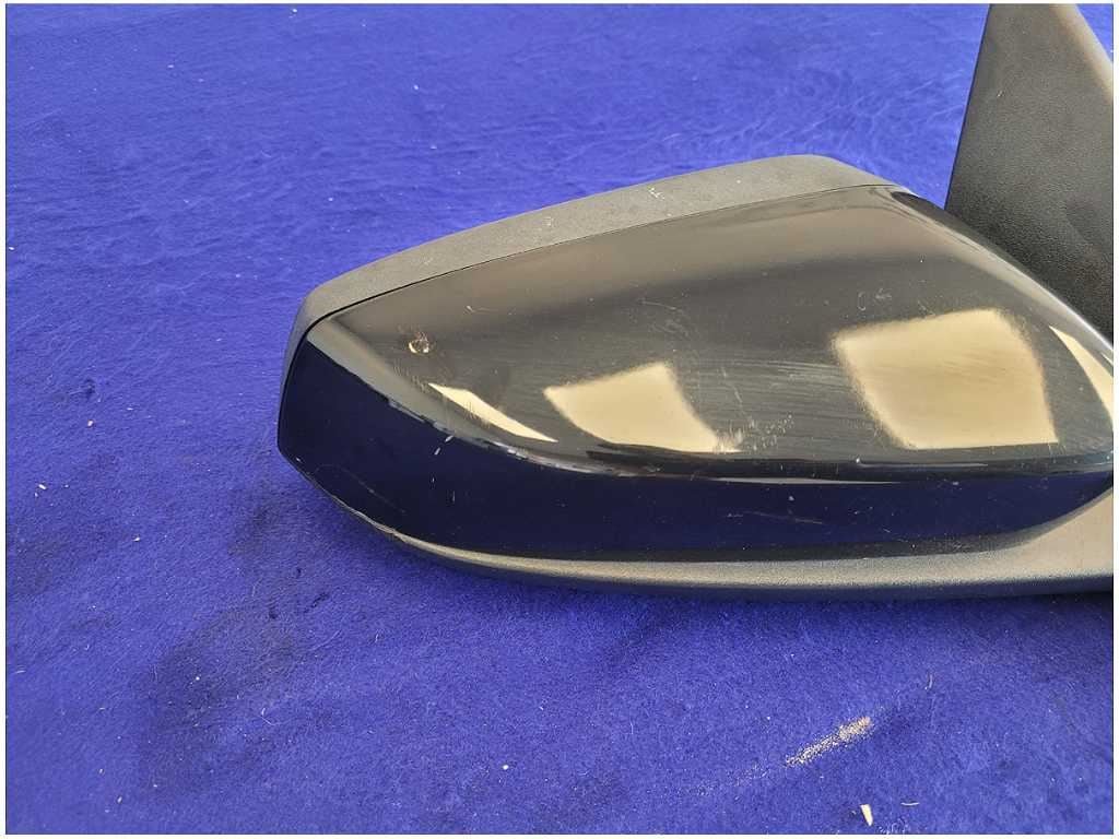 2013 - 2014 Ford Mustang GT Passenger Rear View Mirror Spotter Glass Paint UA 2728 - The Parts Farm
