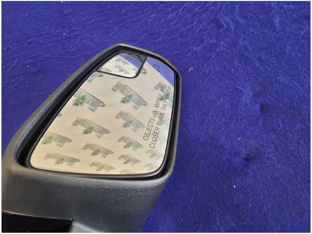 2013 - 2014 Ford Mustang GT Passenger Rear View Mirror Spotter Glass Paint UA 2728 - The Parts Farm