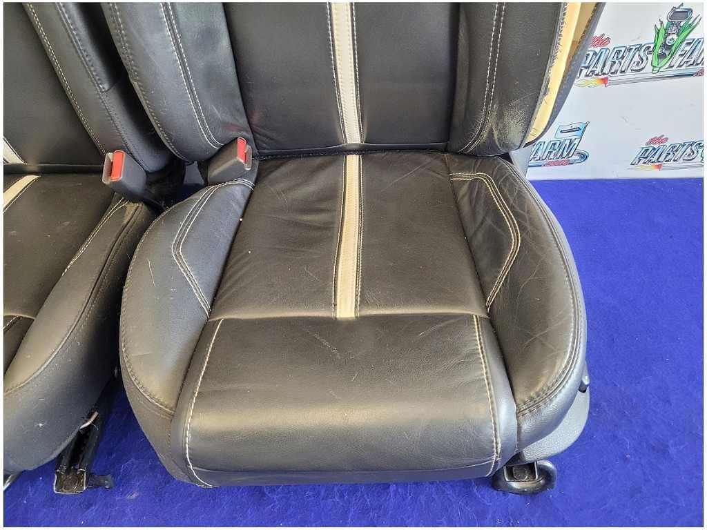 2013 - 2014 Ford Mustang GT Set Seats Back Front Coupe Leather Blown Bags 2714 - The Parts Farm