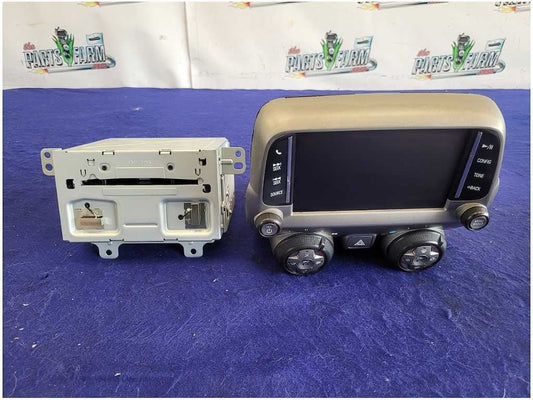 2013 Chevrolet Camaro ZL1 Coupe Receiver Info Screen Face Plate Stereo 2742 - The Parts Farm