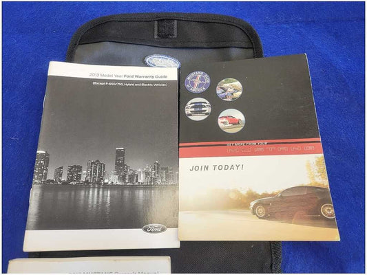2013 Ford Mustang GT S197 Owner's Manual Booklet Pamphlet Trim 2879