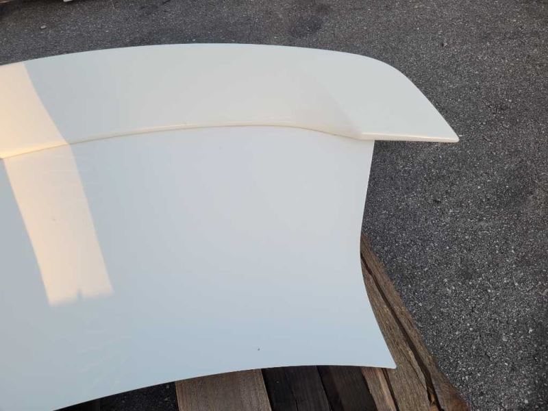 2014 - 2015 Chevrolet Camaro SS Coupe Rear Back Deck Lid Spoiler D80 Paint White - The Parts Farm