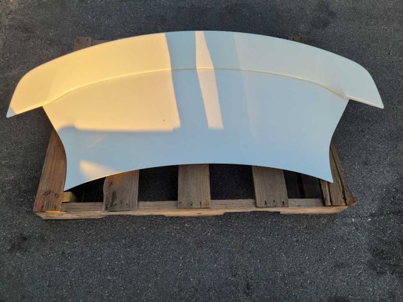 2014 - 2015 Chevrolet Camaro SS Coupe Rear Back Deck Lid Spoiler D80 Paint White - The Parts Farm