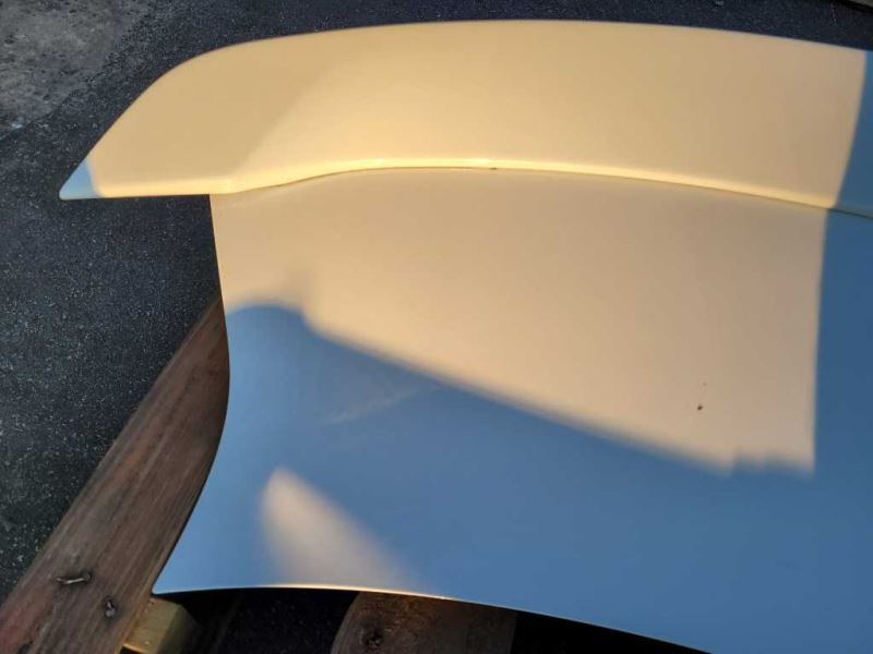 2014 - 2015 Chevrolet Camaro SS Coupe Rear Back Deck Lid Spoiler D80 Paint White - The Parts Farm